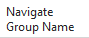 19. Navigate Group Name