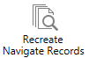 1. Recreate Navigate Records