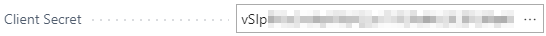3. Client Secret