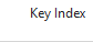 5. Key Index